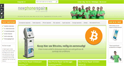 Desktop Screenshot of newphonerepair.be